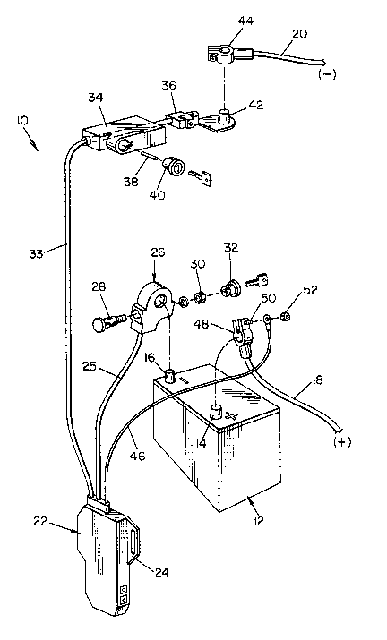 A single figure which represents the drawing illustrating the invention.